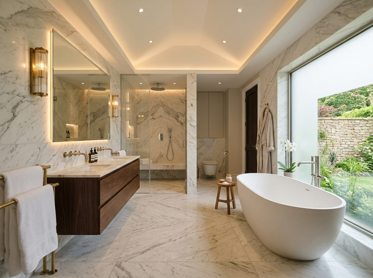 Custom Bathroom Renovation in Palmyra