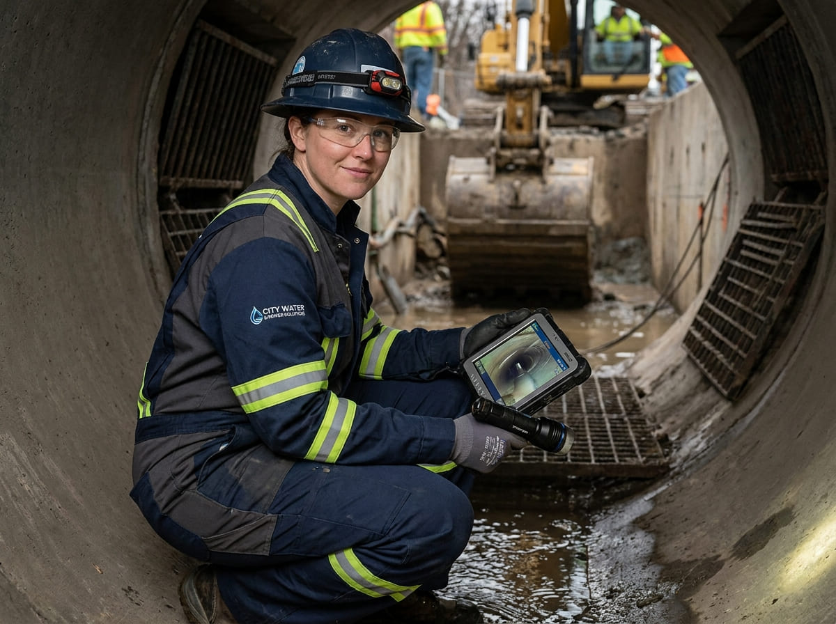 Sewer Line Inspection & Replacement in Palmyra